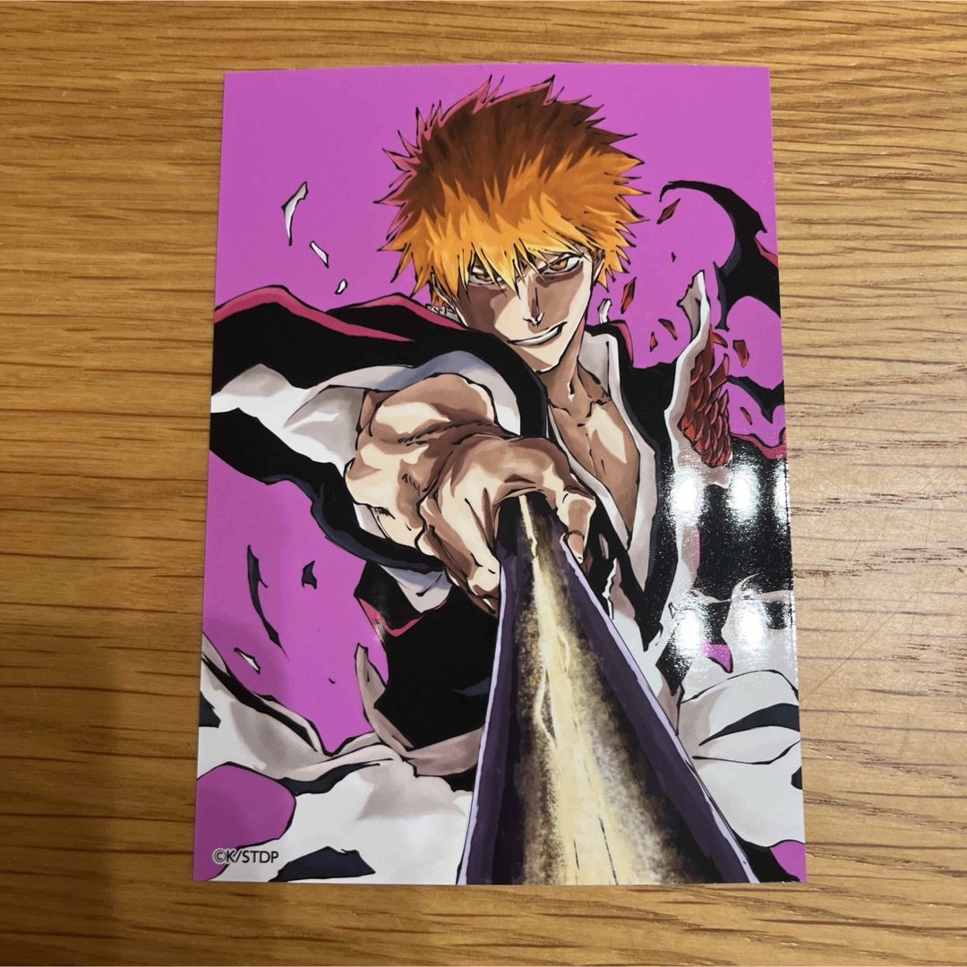 BLEACH エンスカイ ブロマイド 黒崎一護 エンタメ/ホビーのおもちゃ/ぬいぐるみ(キャラクターグッズ)の商品写真