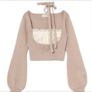 andmary Mew frill tops (ニット/セーター)