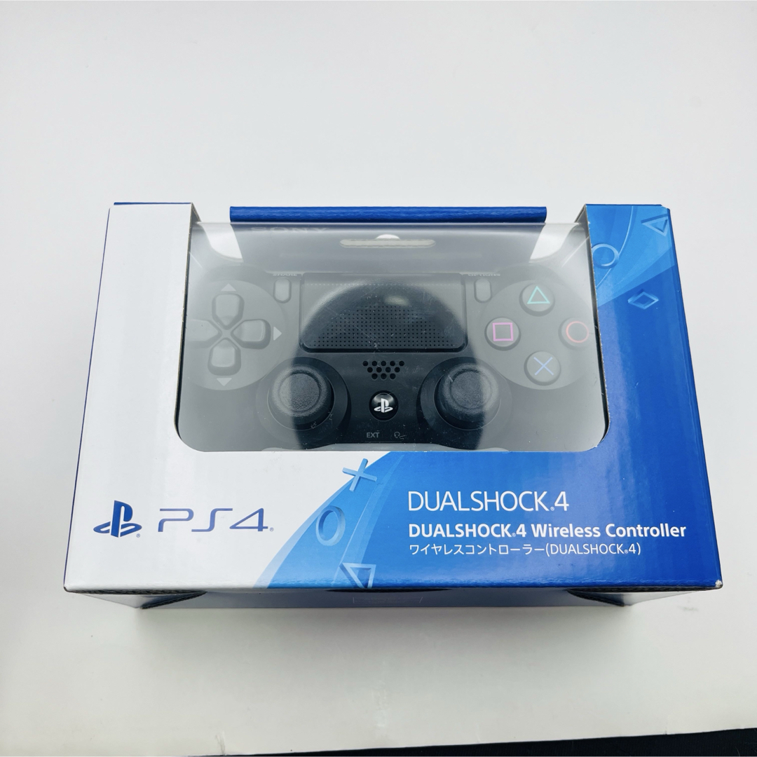 PlayStation4(プレイステーション4)の未使用未開封DUALSHOCK 4 ワイヤレスコントローラー エンタメ/ホビーのゲームソフト/ゲーム機本体(家庭用ゲーム機本体)の商品写真