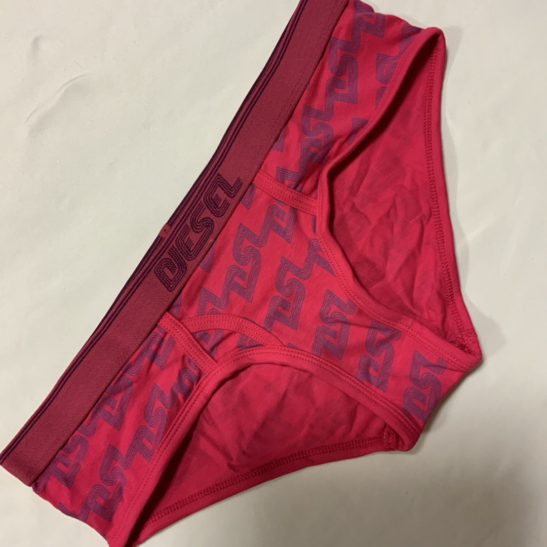 DIESEL(ディーゼル)の洗練されたデザイン　DIESEL　UFPN-OXY　3パックショーツ ロゴ　L レディースの下着/アンダーウェア(ショーツ)の商品写真