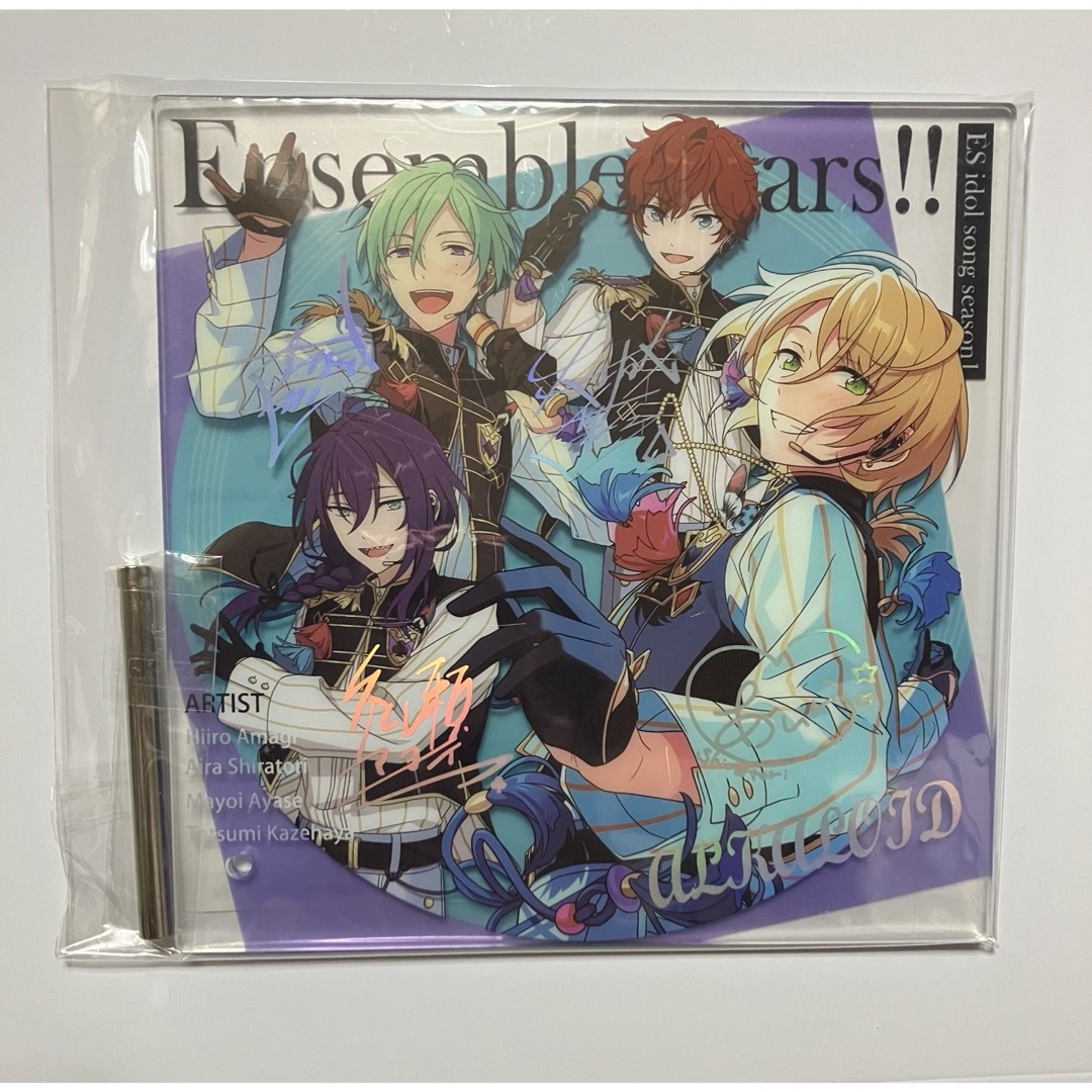 あんスタ ALKALOID 中国 特典 アクリルパネル エンタメ/ホビーのおもちゃ/ぬいぐるみ(キャラクターグッズ)の商品写真