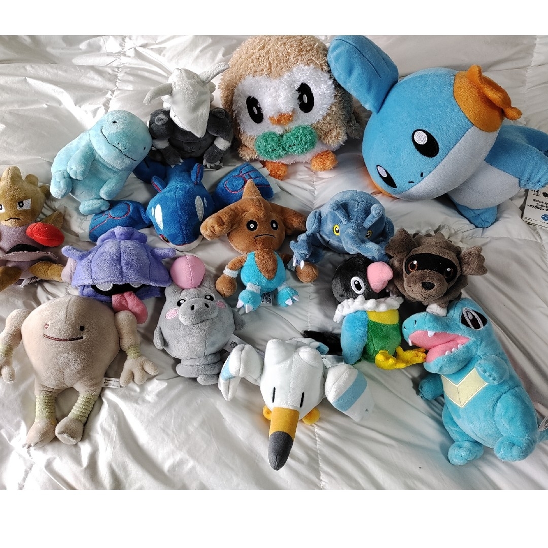 ポケモン ぬいぐるみまとめ売り 美品 エンタメ/ホビーのおもちゃ/ぬいぐるみ(ぬいぐるみ)の商品写真