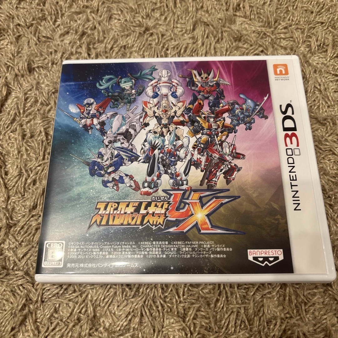 BANDAI NAMCO Entertainment(バンダイナムコエンターテインメント)のスーパーロボット大戦UX エンタメ/ホビーのゲームソフト/ゲーム機本体(携帯用ゲームソフト)の商品写真