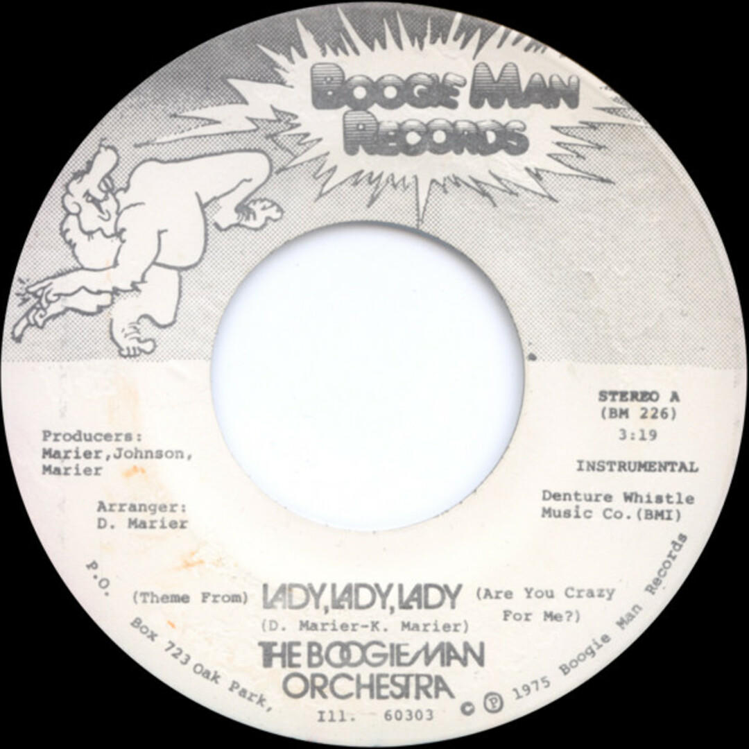 米7” Boogie Man Orchestra (Theme From) Lady, Lady, Lady (Are You Crazy For Me BM225,BM226 Boogie Man Records /00080 エンタメ/ホビーのエンタメ その他(その他)の商品写真