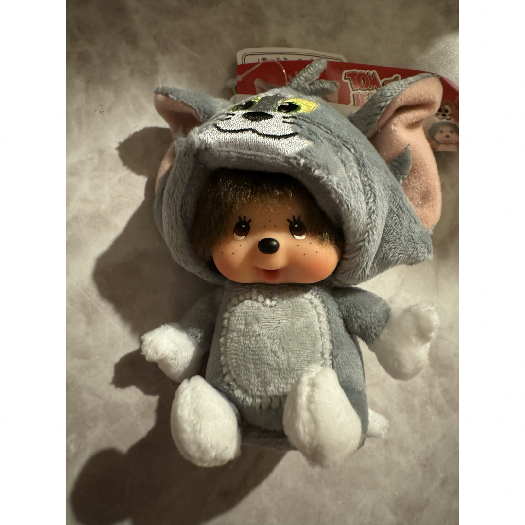 トムモンチッチ 顔でかキーチェーン エンタメ/ホビーのおもちゃ/ぬいぐるみ(キャラクターグッズ)の商品写真