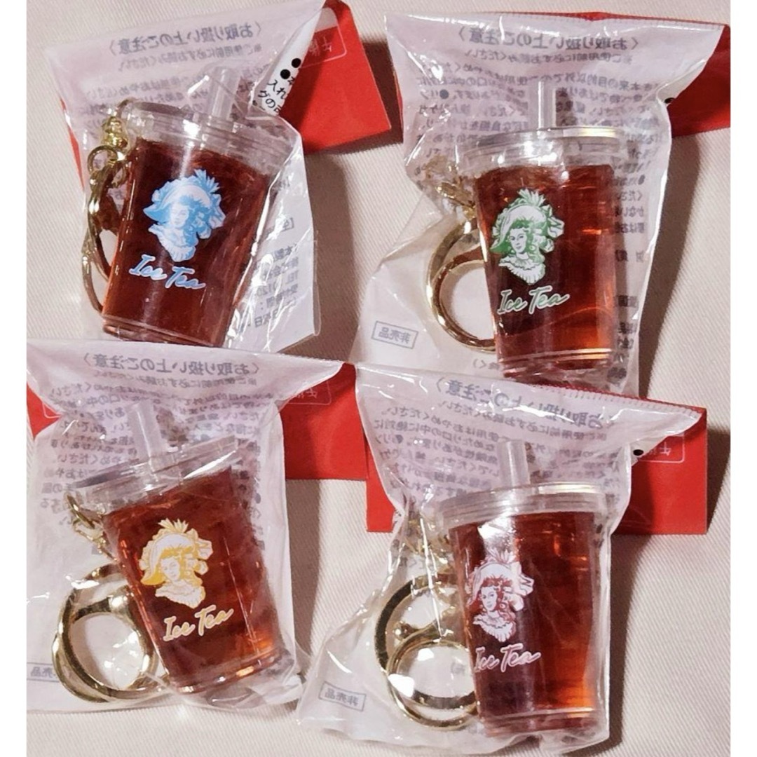 Snow Man(スノーマン)の午後の紅茶 アイスティーキーホルダー 全4種 レディースのファッション小物(キーホルダー)の商品写真