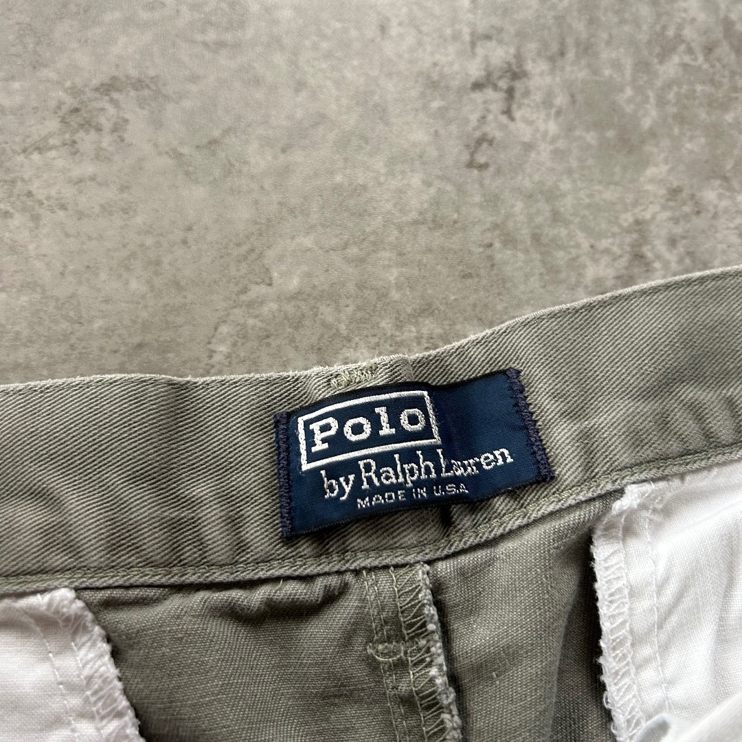 Ralph Lauren - 90s ラルフローレン チノパン USA製 グレー 30