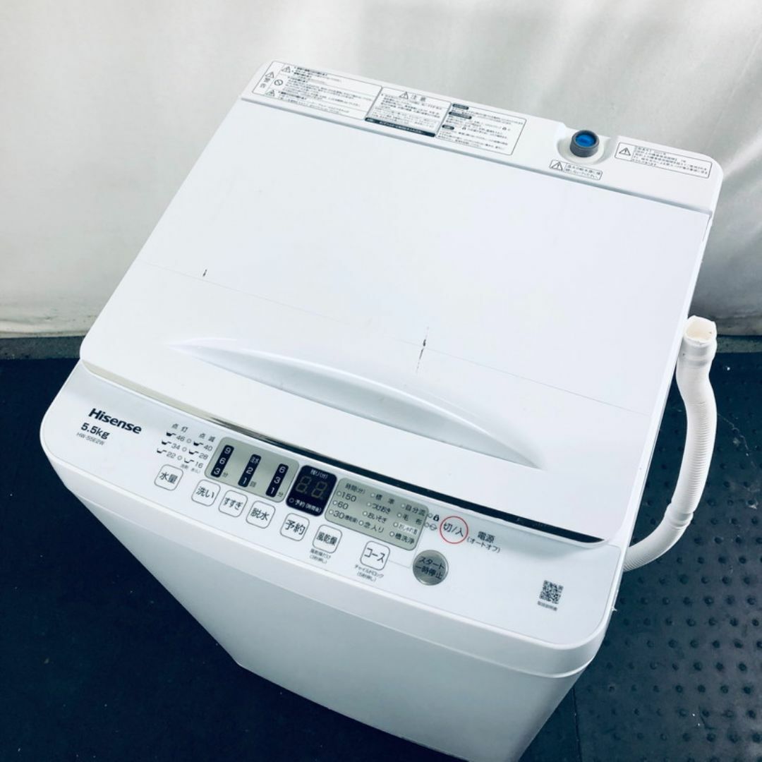☆送料・設置無料☆ 中古 中型洗濯機 ハイセンス (No.9309)の ☆送料・設置無料☆ 中古 中型洗濯機 ハイセンス (No.9309)の