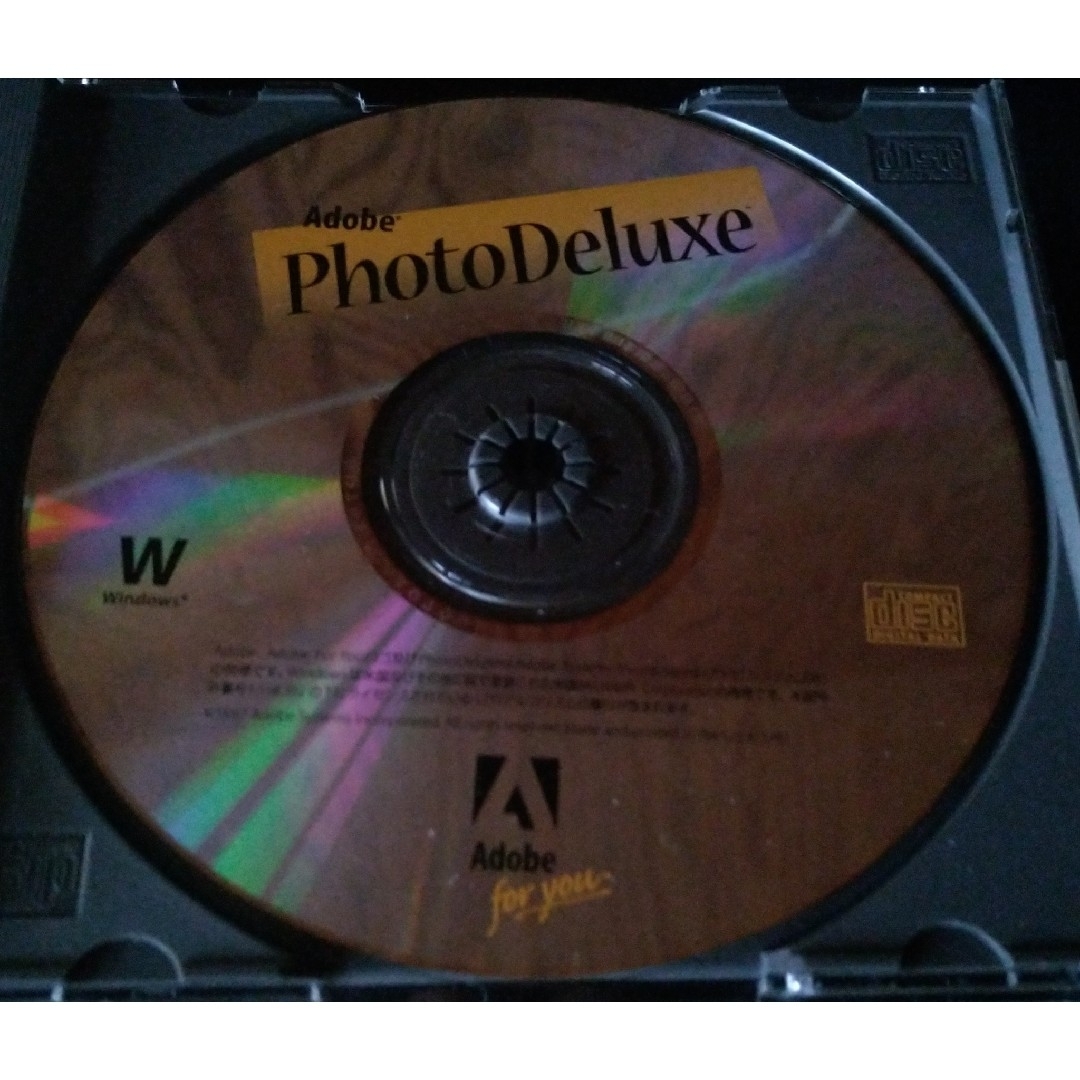 Adobe PhotoDeluxe 1.0J Windows版 スマホ/家電/カメラのPC/タブレット(PC周辺機器)の商品写真