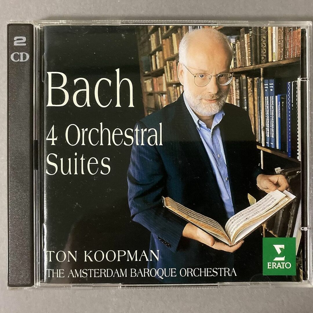 2CD Ton Koopman Ansterdam Baroque Orchestra ERATO /00220 エンタメ/ホビーのCD(クラシック)の商品写真