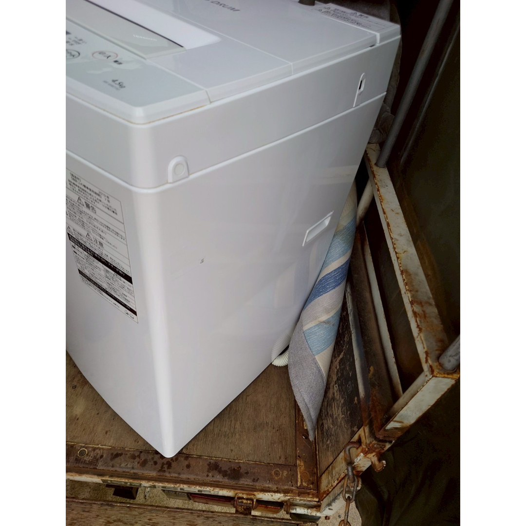 東芝 - 【良品】東芝 4.5kg 洗濯機 風乾燥 2019年製 全国送料 東芝 - 【良品】東芝 4.5kg 洗濯機 風乾燥 2019年製 全国送料