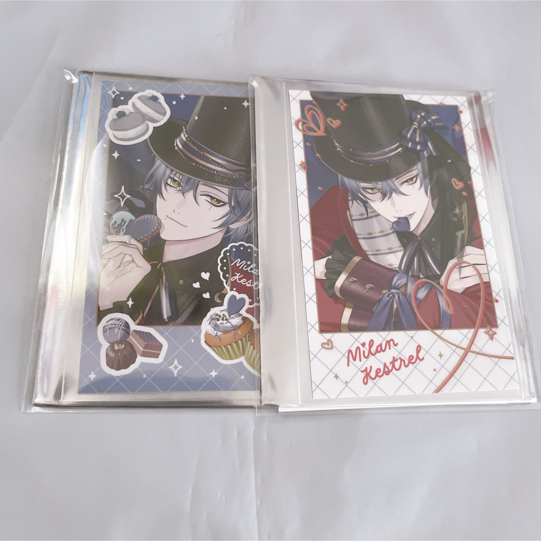 にじさんじ(ニジサンジ)のにじさんじ ミラン・ケストレル Valentine チェキ 2枚 エンタメ/ホビーのおもちゃ/ぬいぐるみ(キャラクターグッズ)の商品写真