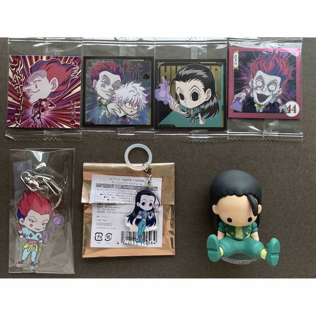HUNTER×HUNTER ヒソカ イルミ エンタメ/ホビーのおもちゃ/ぬいぐるみ(キャラクターグッズ)の商品写真
