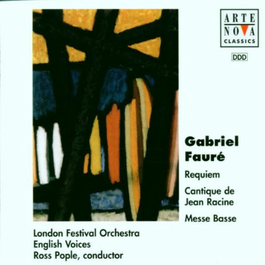 CD Jonathan Brown, Gabriel Faure, Requiem / Cantique De Jean Racine / Messe Basse 74321304672 Arte Nova Classics /00110 エンタメ/ホビーのCD(クラシック)の商品写真