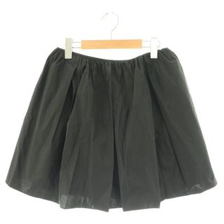 CARVEN - カルヴェン CARVEN ギャザースカート ミニ フレア 36 ブラック