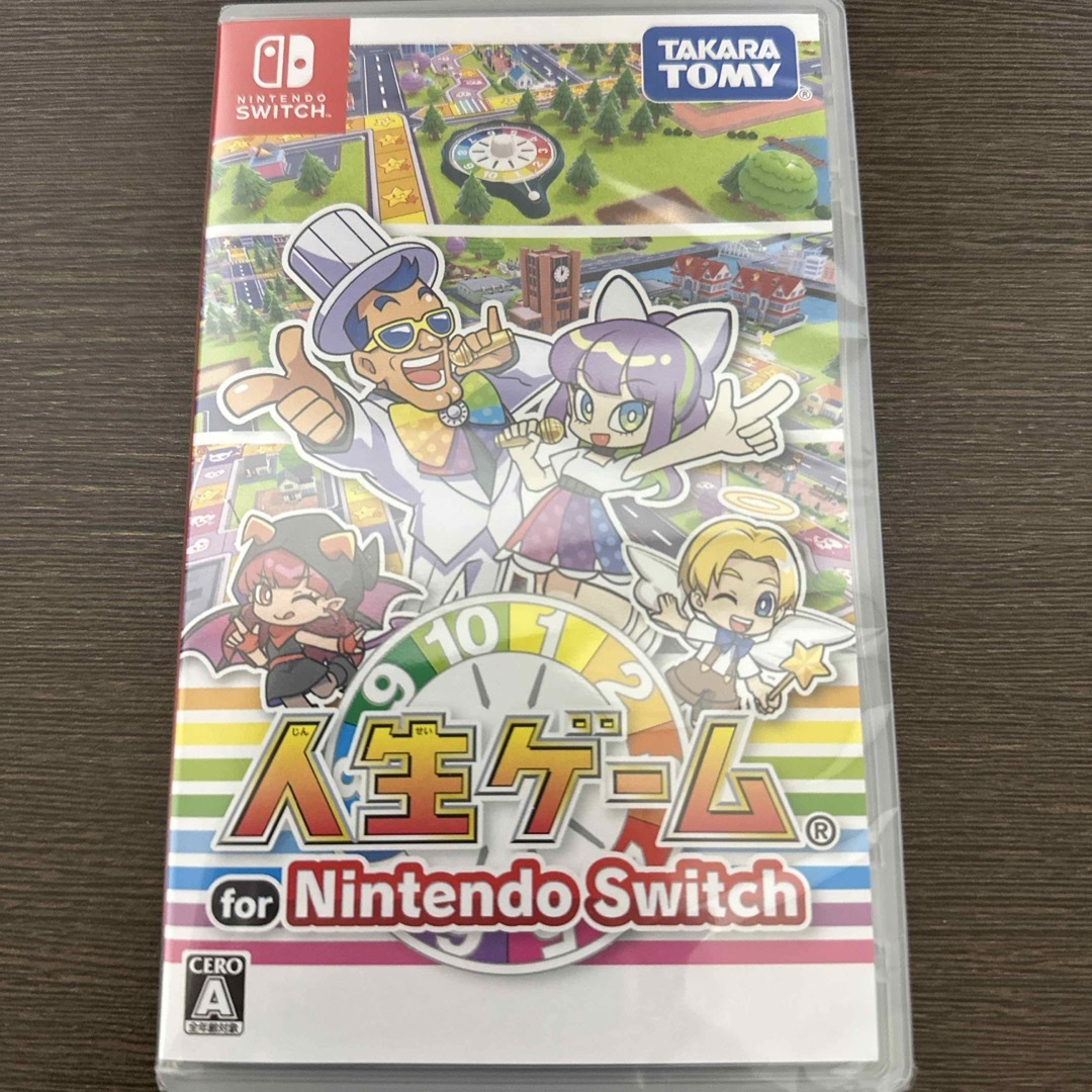Takara Tomy(タカラトミー)の人生ゲーム for Nintendo Switch Nintendo Switc エンタメ/ホビーのゲームソフト/ゲーム機本体(家庭用ゲームソフト)の商品写真