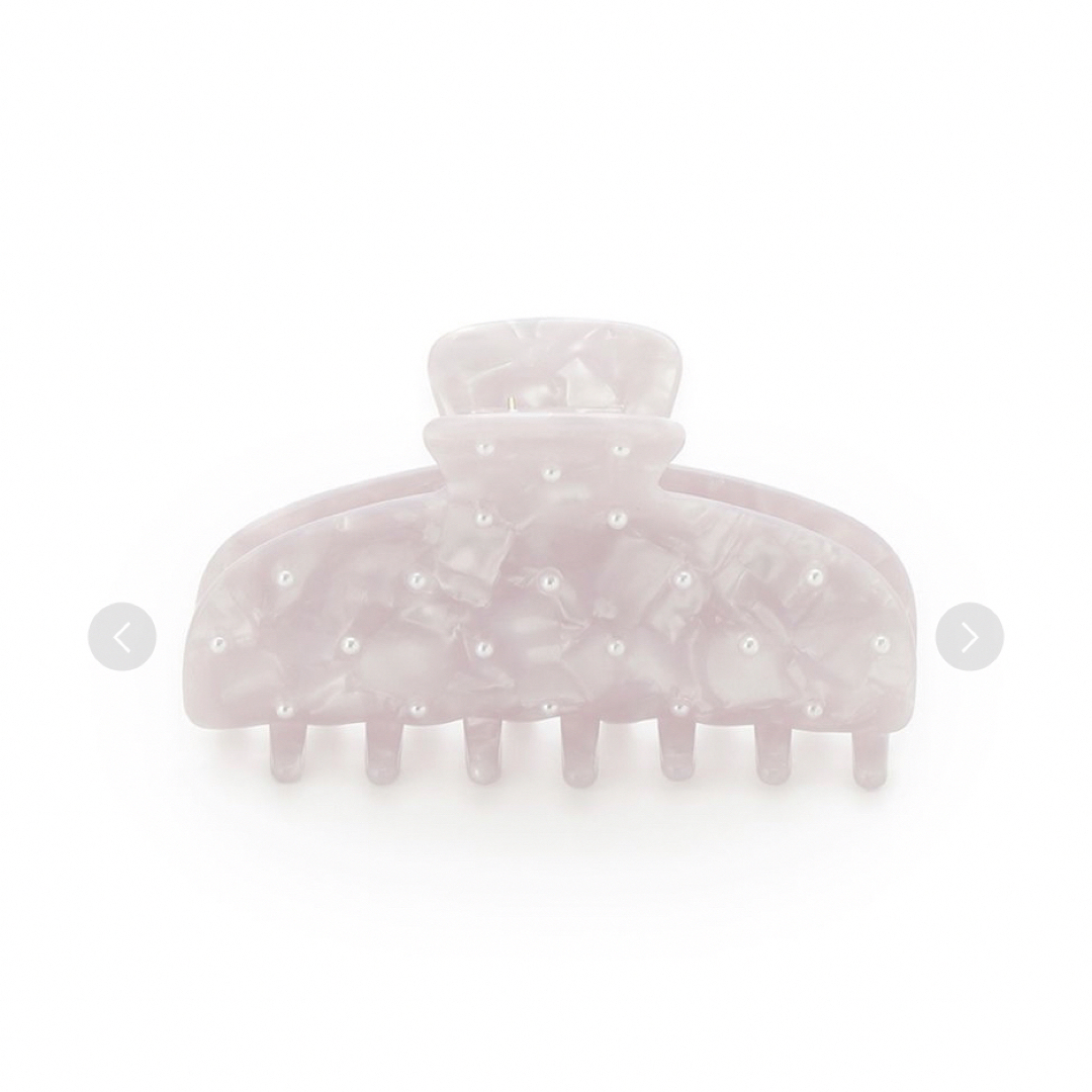 SNIDEL HOME(スナイデルホーム)のSNIDEL HOME パールヘアクリップ パープル レディースのヘアアクセサリー(バレッタ/ヘアクリップ)の商品写真
