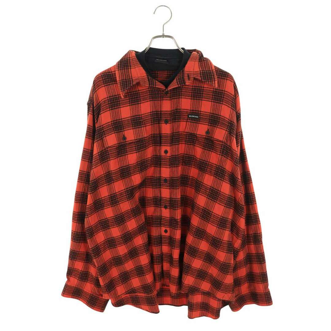 BALENCIAGA - バレンシアガ 699371 TNM25 ドッキングチェック柄 BALENCIAGA - バレンシアガ 699371 TNM25 ドッキングチェック柄