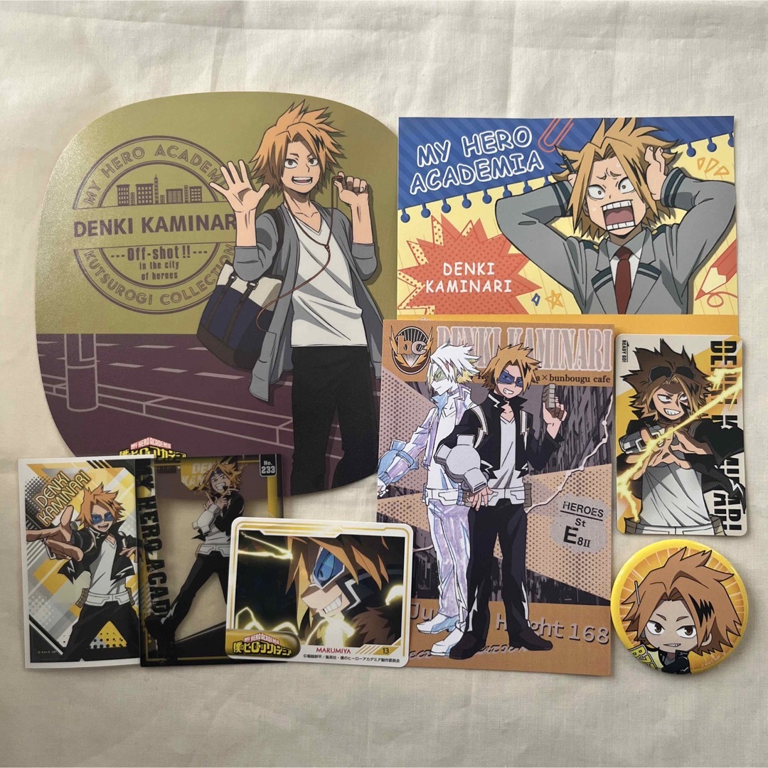 僕のヒーローアカデミア ヒロアカ 上鳴電気 グッズ まとめ売り エンタメ/ホビーのアニメグッズ(その他)の商品写真