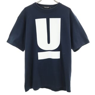 アンダーカバー(UNDERCOVER)の古着 UNDERCOVER アンダーカバー 日本製 半袖 Tシャツ 2 ネイビー JUN TAKAHASHI メンズ(Tシャツ/カットソー(半袖/袖なし))