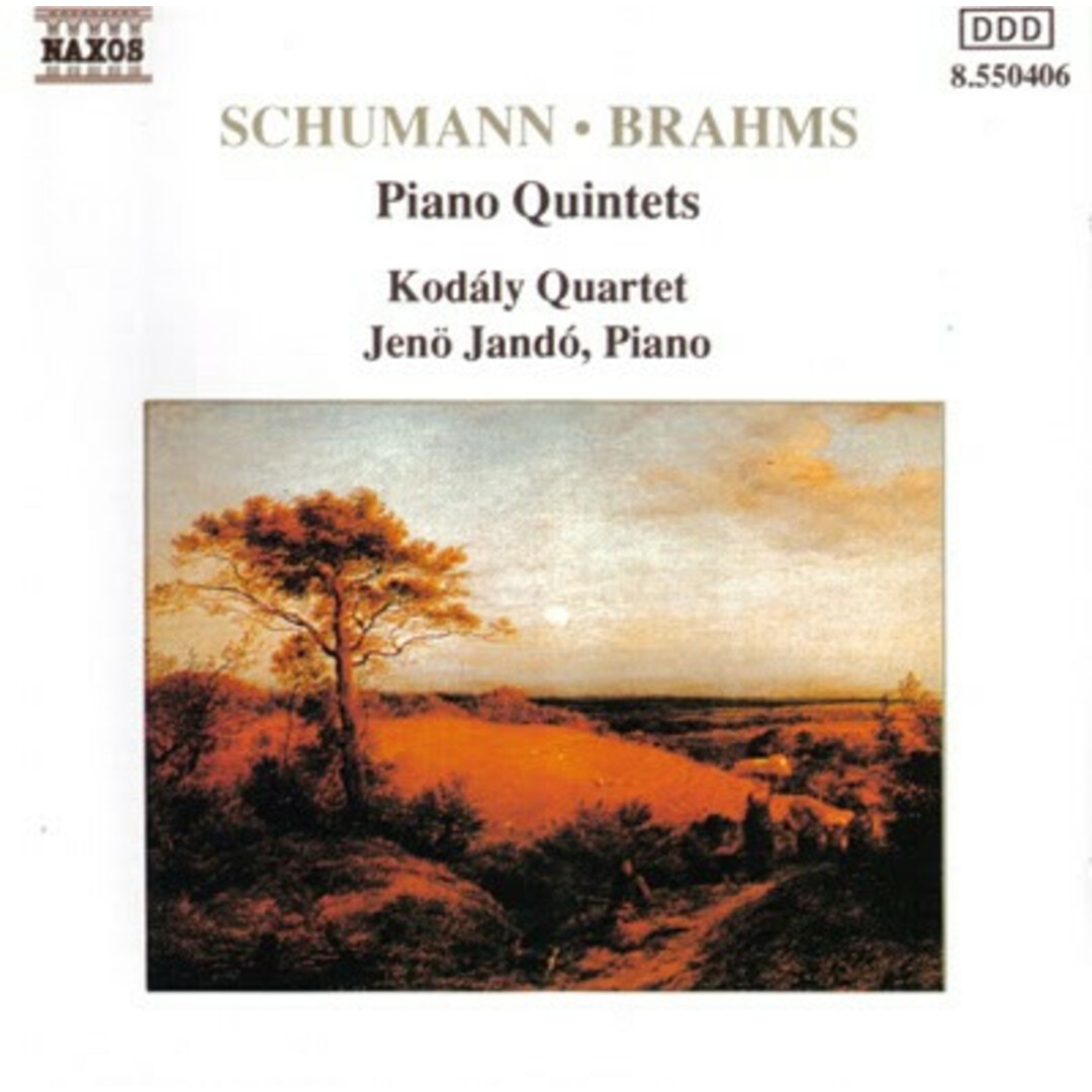 CD Robert Schumann, Johannes Brah Piano Quintets 8550406 Naxos /00110 エンタメ/ホビーのCD(クラシック)の商品写真