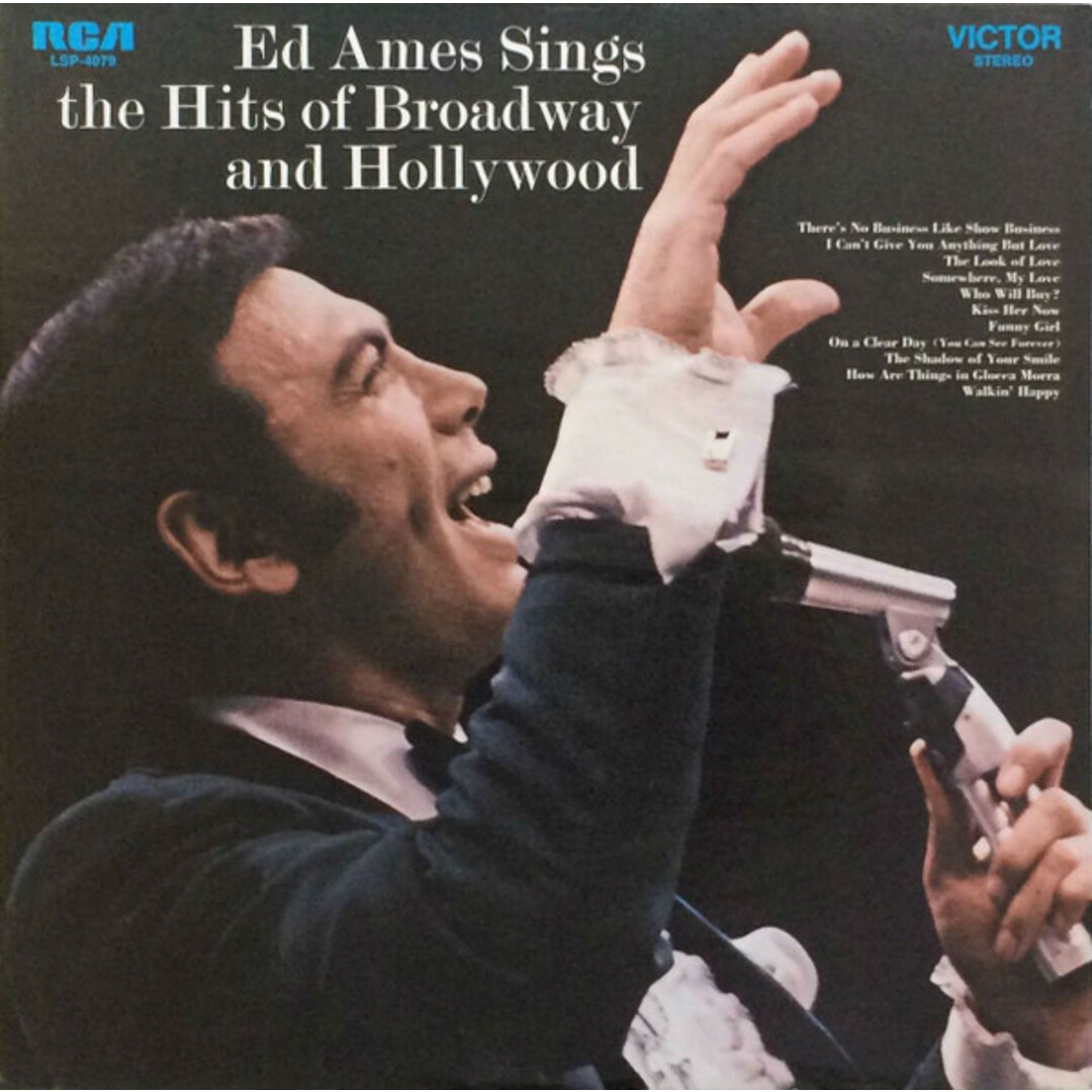 米LP Ed Ames Ed Ames Sings The Hits Of Broadway And Hollywood LSP4079 RCA VICTOR /00260 エンタメ/ホビーのエンタメ その他(その他)の商品写真