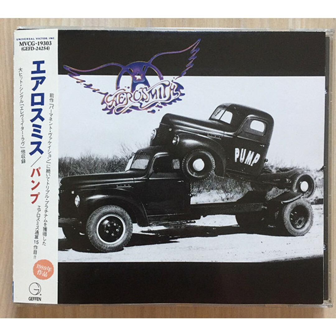 CD Aerosmith Pump MVCG19303,GEFD2 Universal Victor, In /00110 エンタメ/ホビーのCD(ポップス/ロック(洋楽))の商品写真