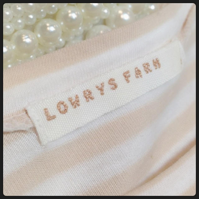 LOWRYS FARM(ローリーズファーム)のused【7分丈ボーダー】4169 レディースのトップス(カットソー(長袖/七分))の商品写真