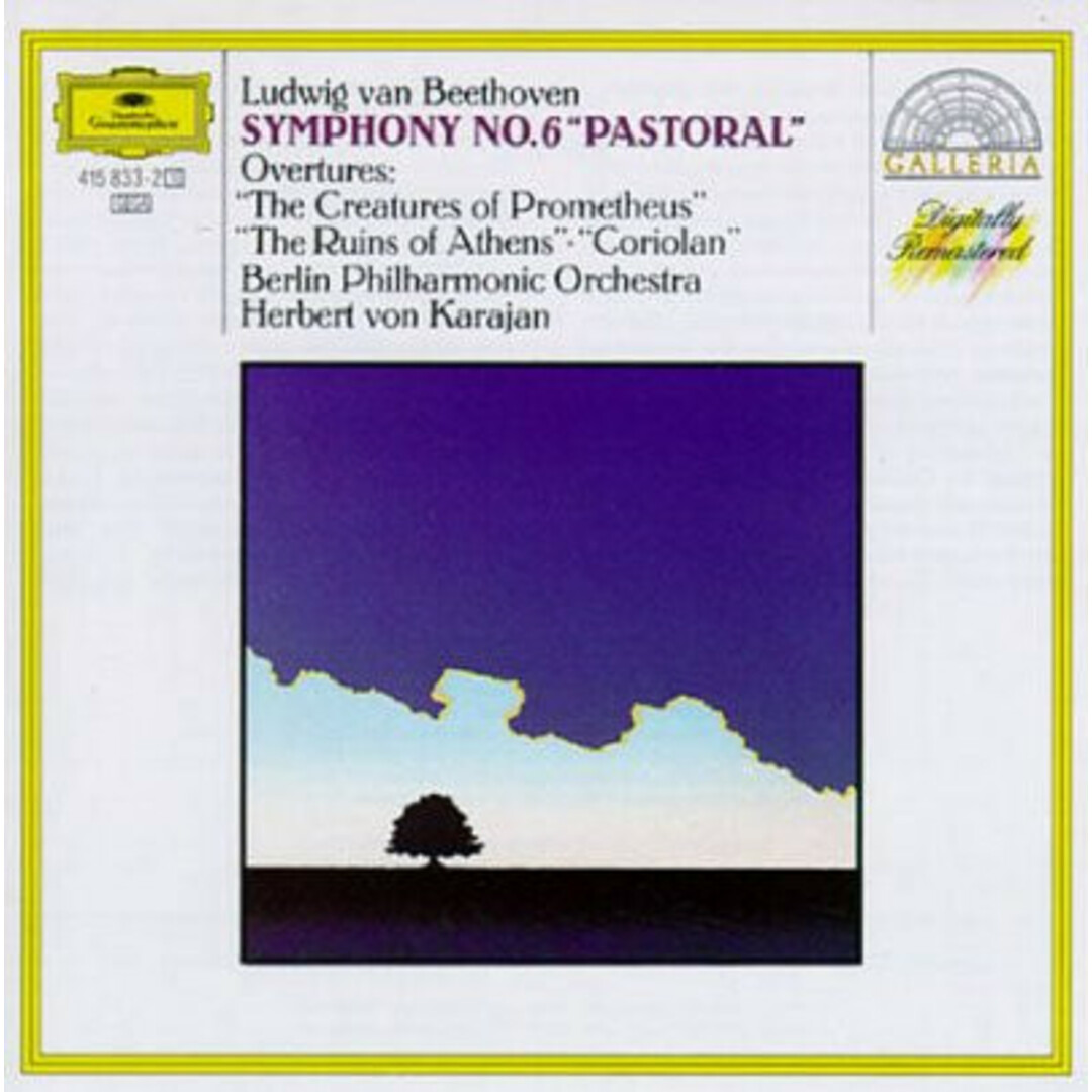 欧CD Ludwig van Beethoven : Berline Symphony No. 6 "Pastoral", Overtures: "The Creature 4158332 Deutsche Grammophon /00110 エンタメ/ホビーのCD(クラシック)の商品写真