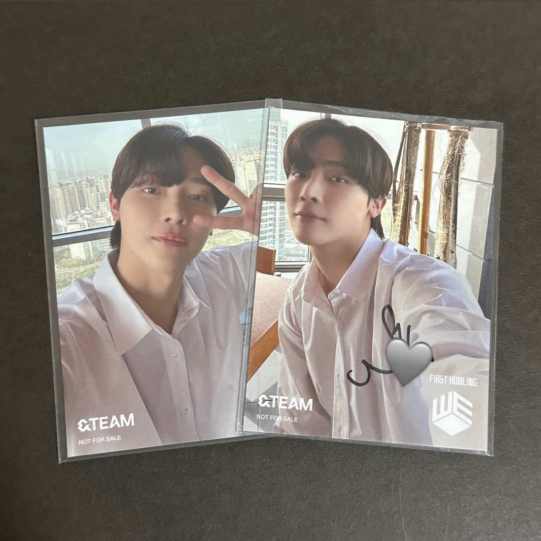 &TEAM(エンティーム)の&TEAM NICHOLAS ニコラス トレカ エンタメ/ホビーのタレントグッズ(アイドルグッズ)の商品写真