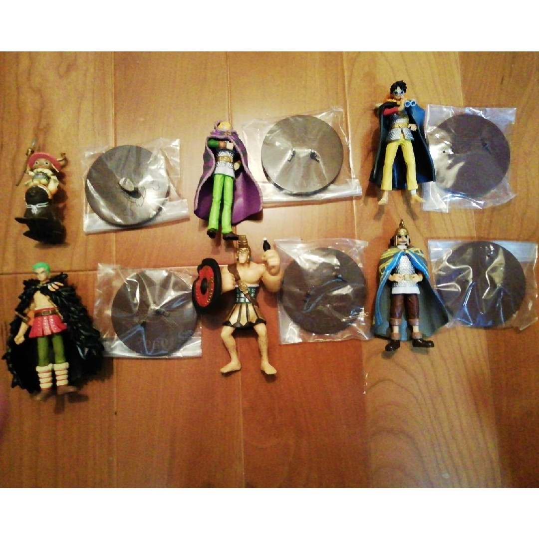 ONEPIECE ペプシ 特製フィギュアセット エンタメ/ホビーのおもちゃ/ぬいぐるみ(キャラクターグッズ)の商品写真
