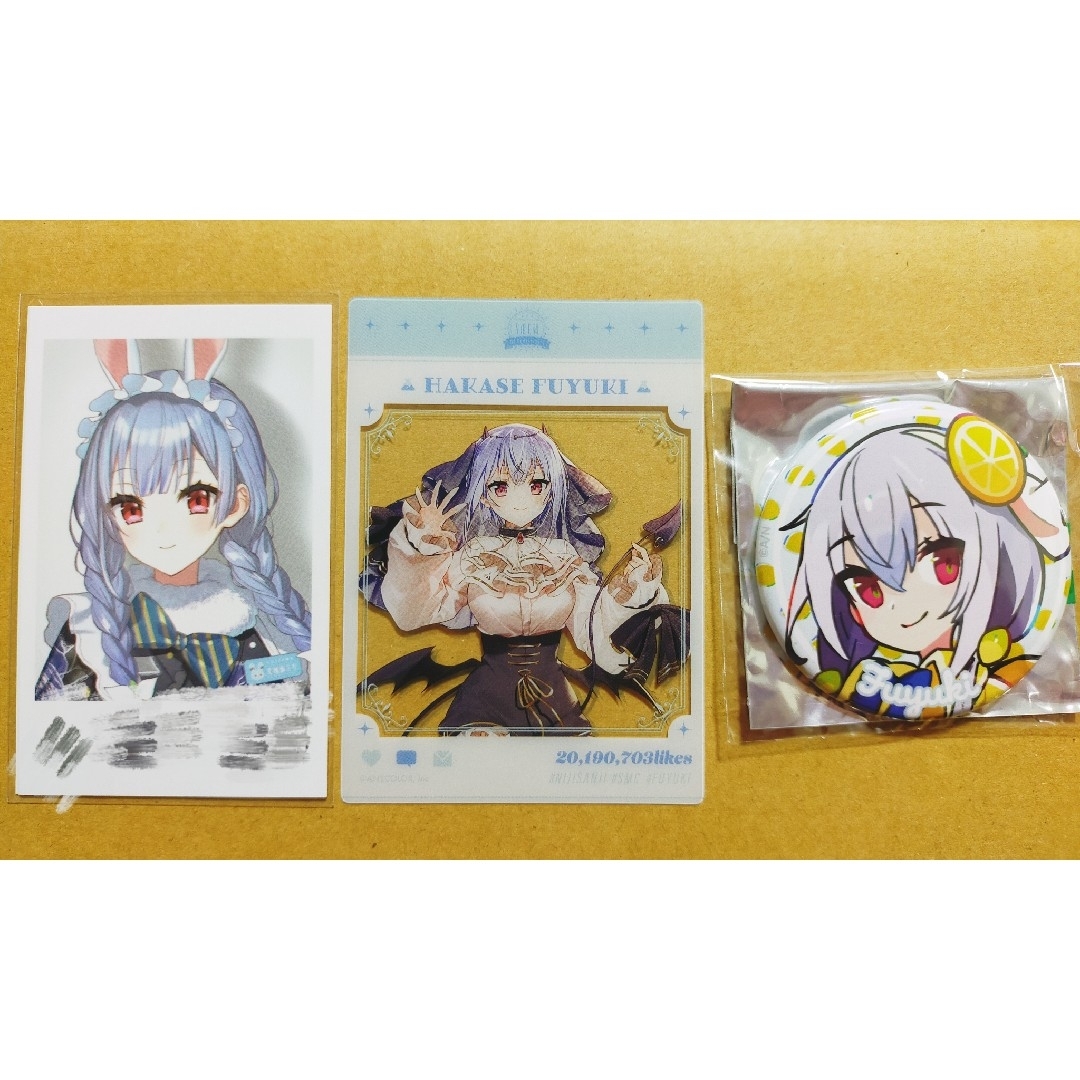 にじさんじ(ニジサンジ)のにじさんじ 葉加瀬冬雪 缶バッジ カード チェキ シークレット エンタメ/ホビーのタレントグッズ(その他)の商品写真