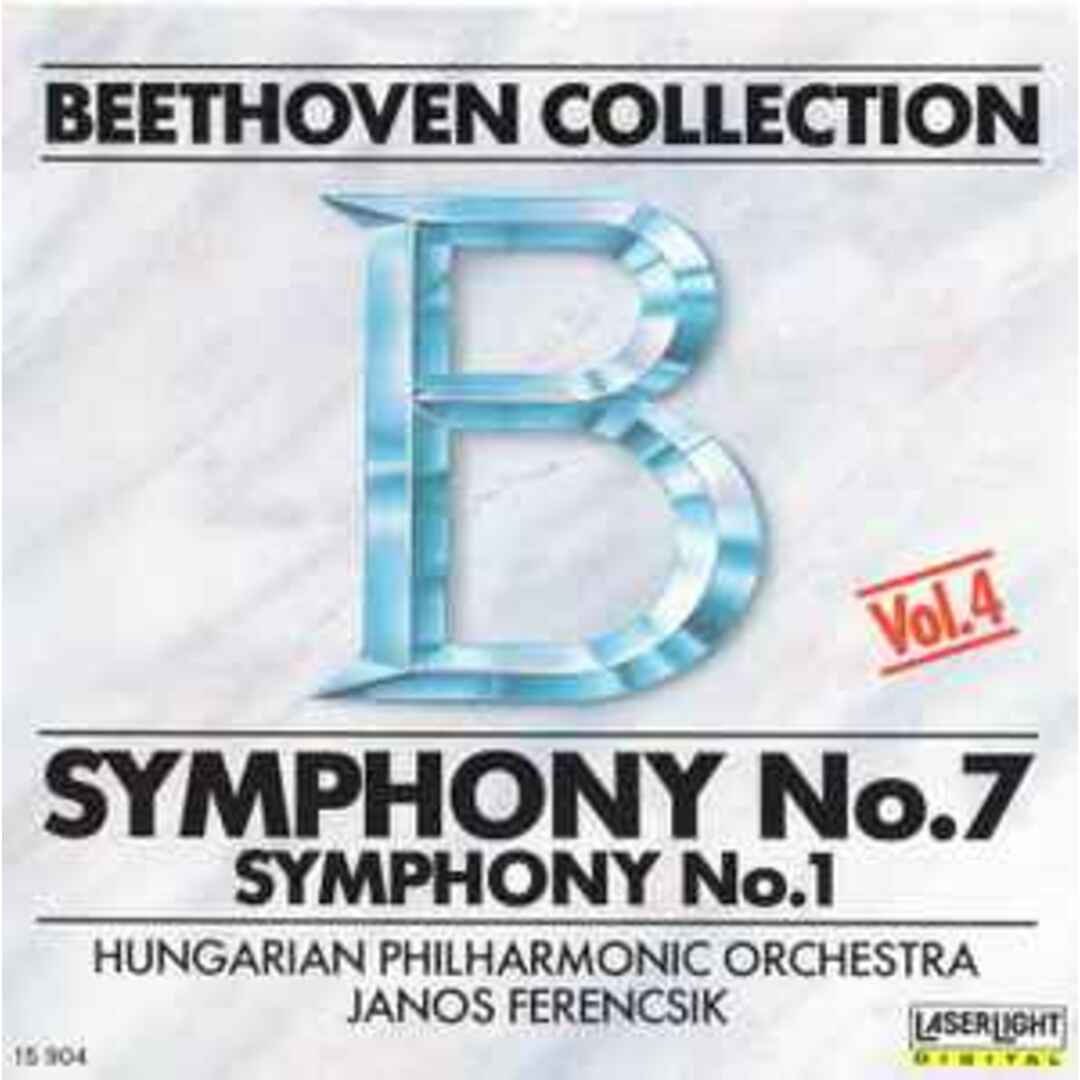 米CD Ludwig Van Beethoven - Hungari Symphony No.7 / Symphony No.1 15904 Laserlight Digital /00110 エンタメ/ホビーのCD(クラシック)の商品写真