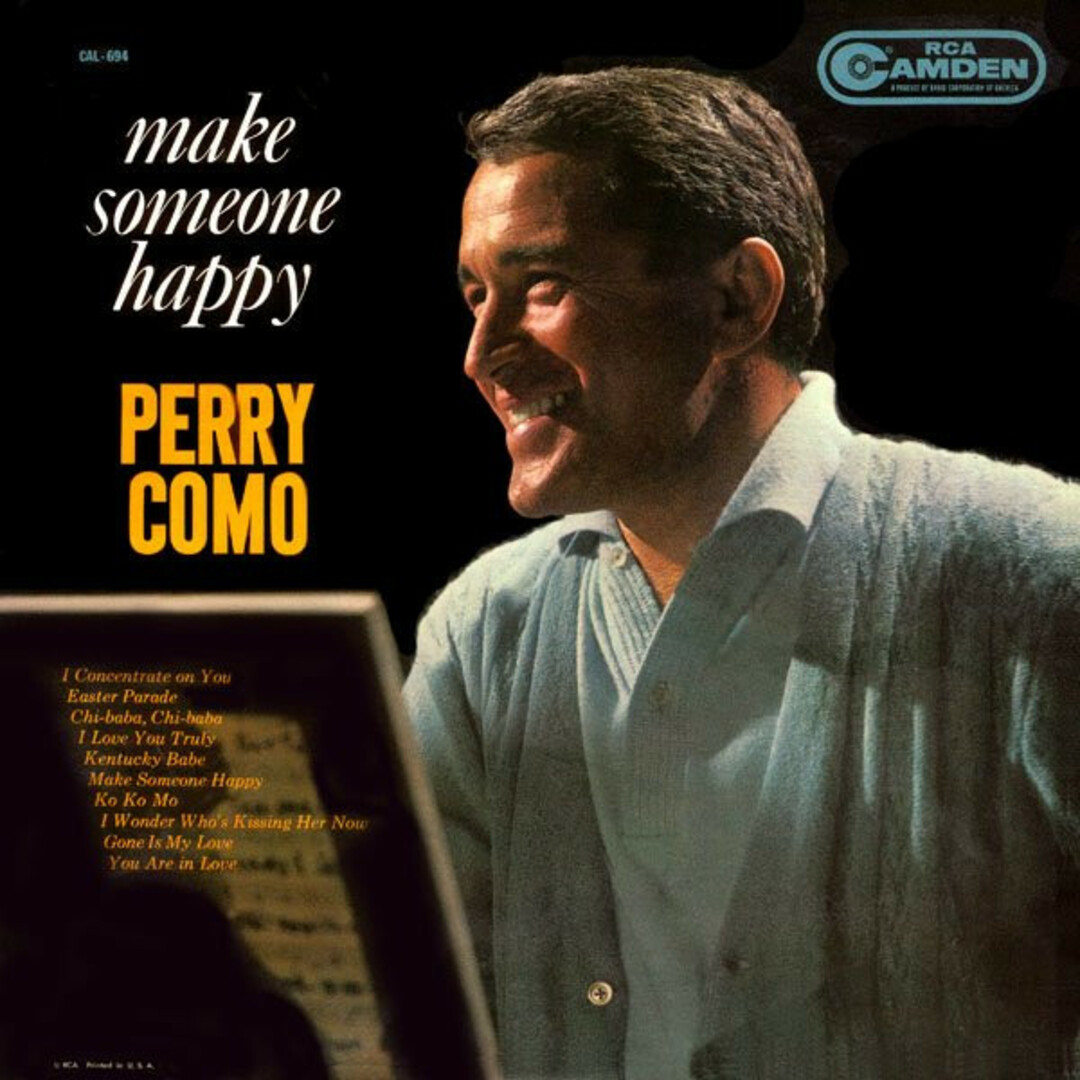 米LP Perry Como Make Someone Happy CAL694 RCA CAMDEN /00260 エンタメ/ホビーのエンタメ その他(その他)の商品写真