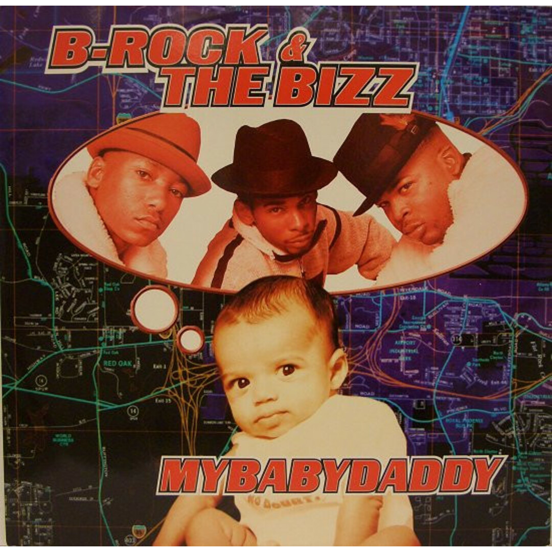 米12” B-Rock & The Bizz MyBabyDaddy 73008242211 LaFace Records /00250 エンタメ/ホビーのエンタメ その他(その他)の商品写真