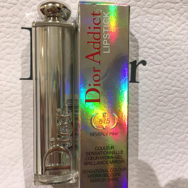 Dior(ディオール)の新品未使用 限定品 ディオール アディクトリップスティック 875 コスメ/美容のベースメイク/化粧品(口紅)の商品写真