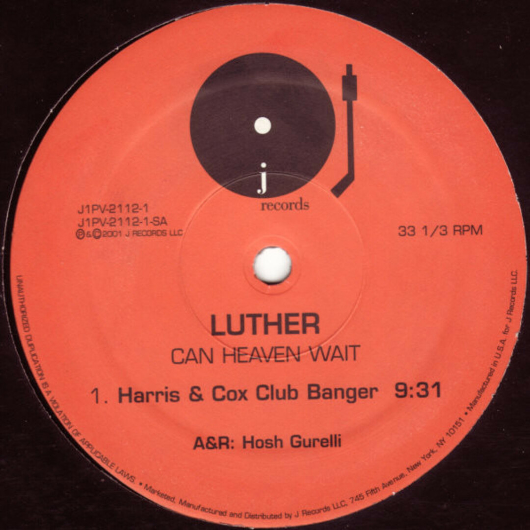 米2x12" Luther Vandross Can Heaven Wait J1PV21121 J Records /00500 エンタメ/ホビーのエンタメ その他(その他)の商品写真