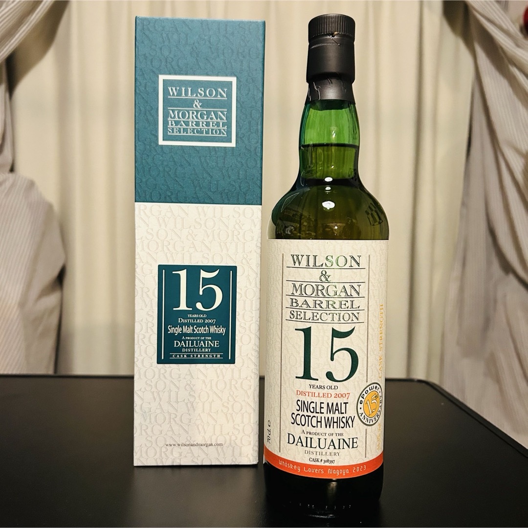 【限定】ダルユーイン 15年 ePower15周年&ウイスキーラバーズ名古屋 食品/飲料/酒の酒(ウイスキー)の商品写真