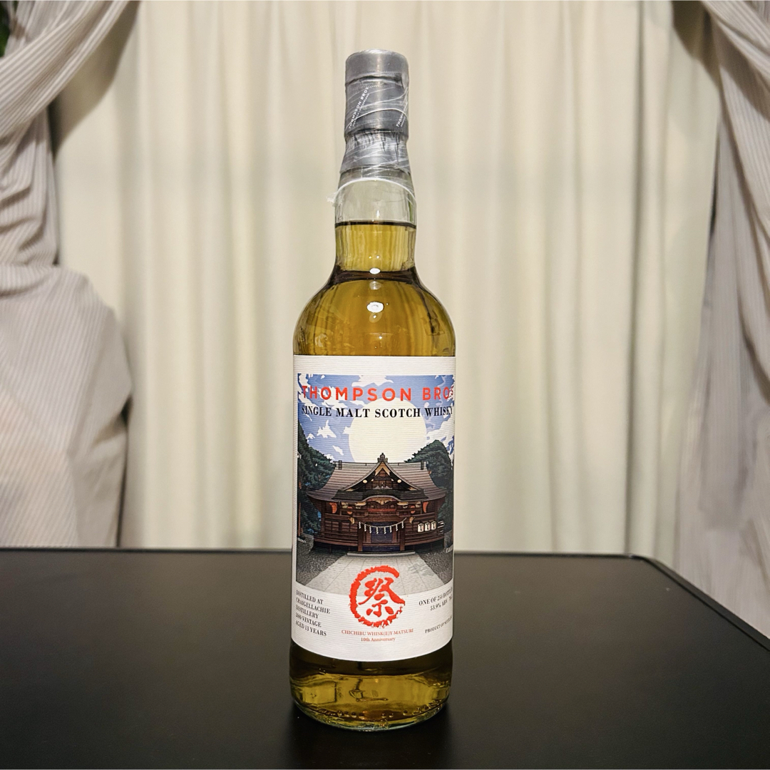 【限定】秩父ウィスキー祭ボトリング2023 クライゲラヒ 2009 13年 食品/飲料/酒の酒(ウイスキー)の商品写真