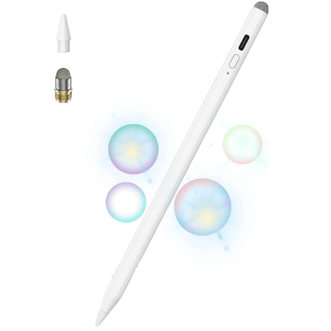 apple pencil互换 超高精度 極細アップルペンシル互换 急速充電 スマホ/家電/カメラのPC/タブレット(PC周辺機器)の商品写真