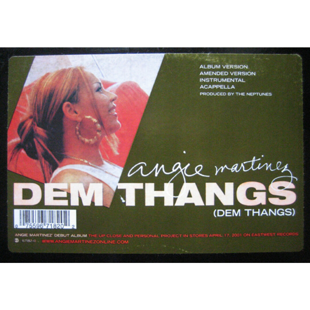 米12” Angie Martinez Dem Thangs 671820 Elektra /00250 エンタメ/ホビーのエンタメ その他(その他)の商品写真