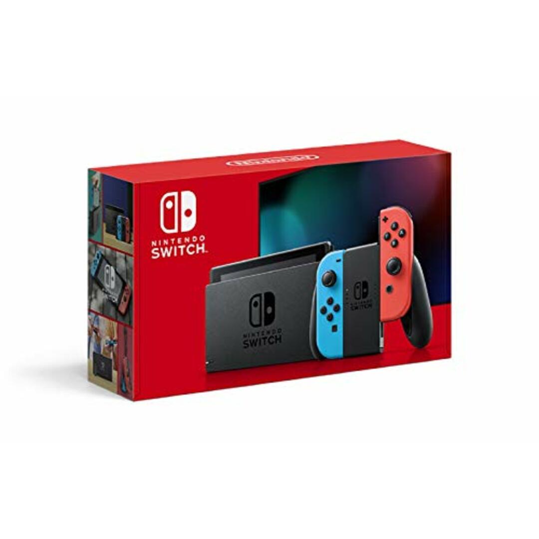 Nintendo Switch 本体 (ニンテンドースイッチ) Joy-Con(L) ネオンブルー/(R) ネオンレッド エンタメ/ホビーのゲームソフト/ゲーム機本体(その他)の商品写真