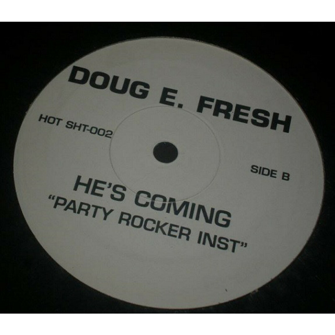 米12” Doug E. Fresh Hes Coming HOTSHT002 Not On Label /00250 エンタメ/ホビーのエンタメ その他(その他)の商品写真