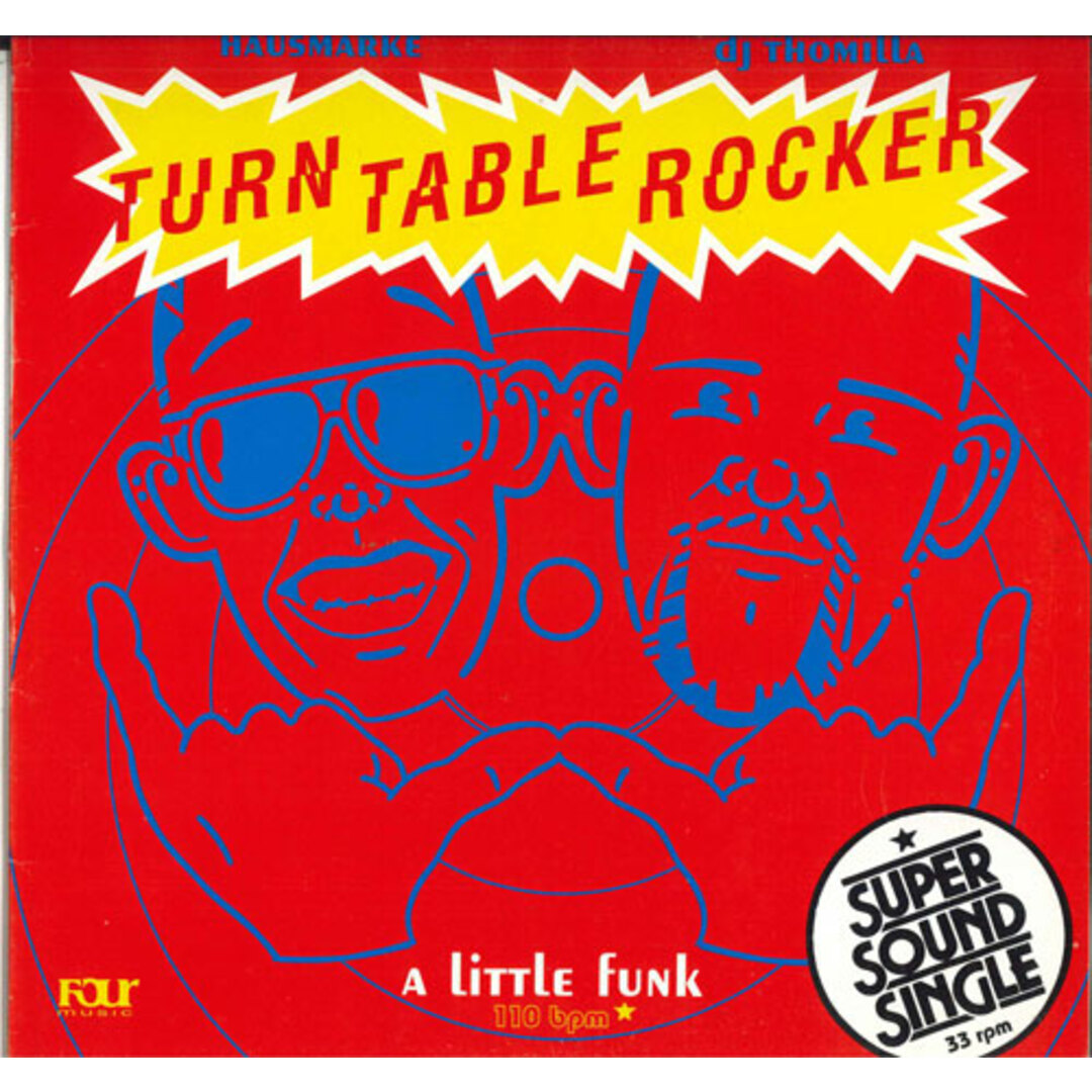 独12” Turntablerocker A Little Funk FOR10036 Four Music /00250 エンタメ/ホビーのエンタメ その他(その他)の商品写真