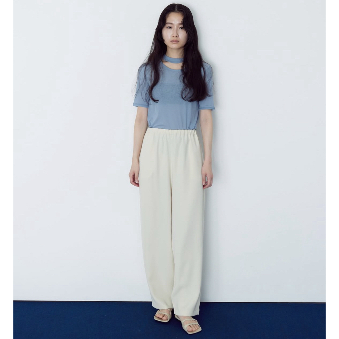 Ron Herman - MEER. MAT SATIN RELAX PANTS  cream メーア