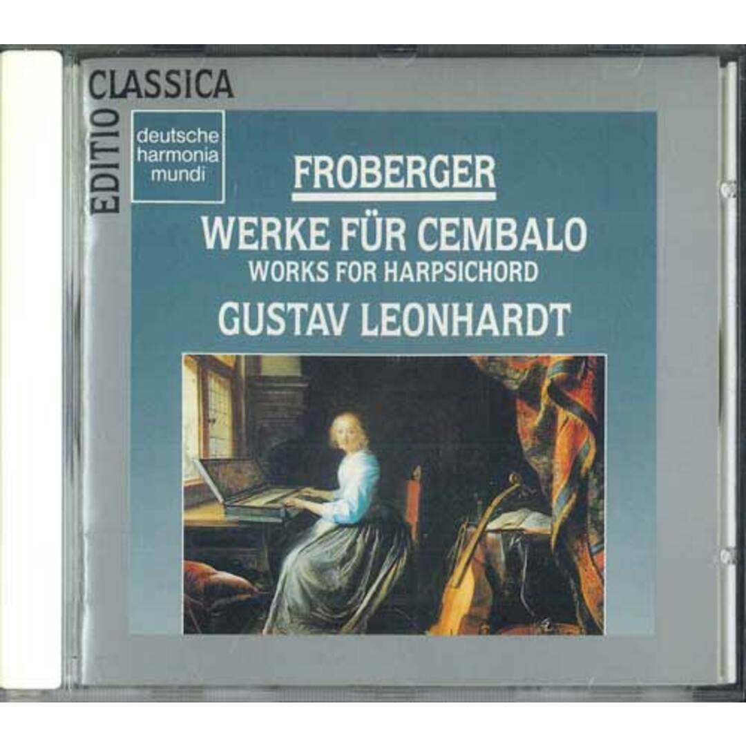CD Gustav Leonhardt Froberger:werke Fur Cembalo BVCD1001 BMG VICTOR /00110 エンタメ/ホビーのCD(クラシック)の商品写真