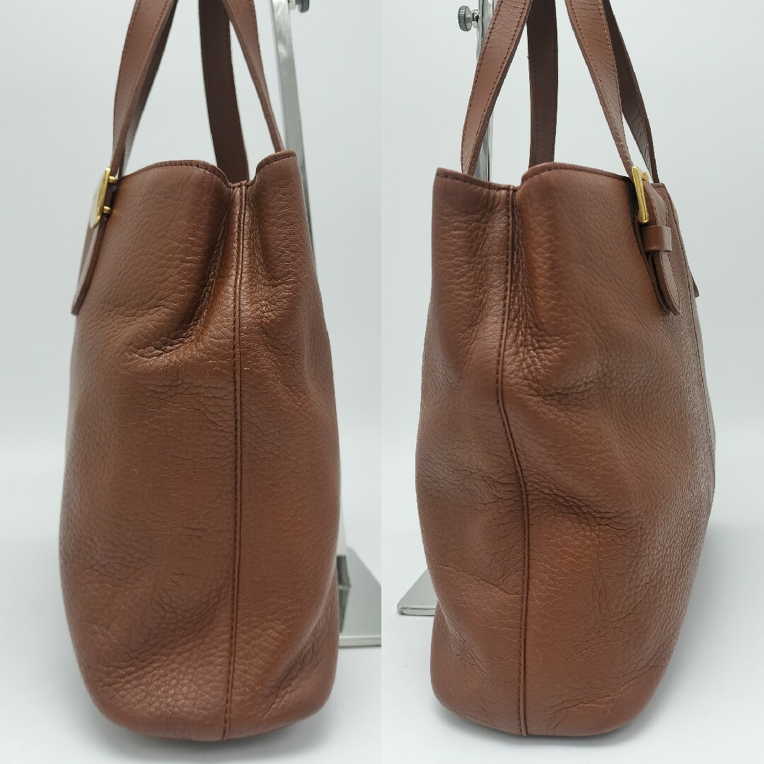 BURBERRY - 極美品✨バーバリー トートバッグ レザーの通販 by BURBERRY - 極美品✨バーバリー トートバッグ レザーの通販 by