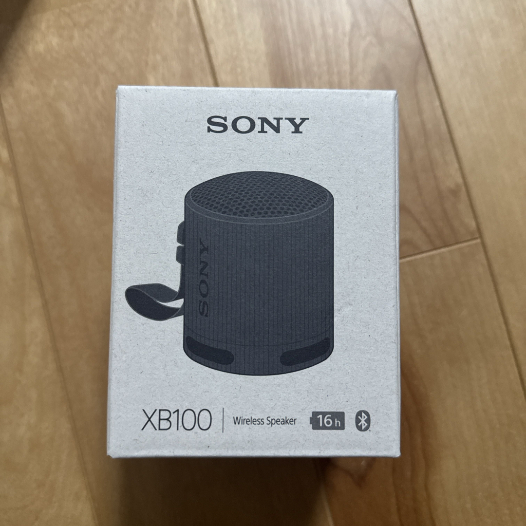 SONY(ソニー)のSONY ワイヤレススピーカー SRS-XB100/BC スマホ/家電/カメラのオーディオ機器(スピーカー)の商品写真