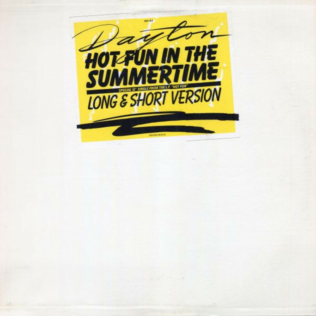 米12" Dayton Hot Fun In The Summertime 7203 Liberty /00250 エンタメ/ホビーのエンタメ その他(その他)の商品写真