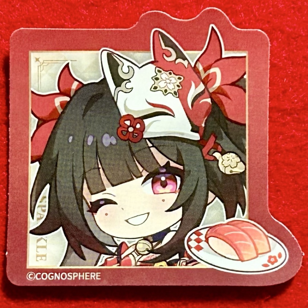 崩壊スターレイル スシロー コラボ ステッカー スタレ 花火 シークレット エンタメ/ホビーのおもちゃ/ぬいぐるみ(キャラクターグッズ)の商品写真